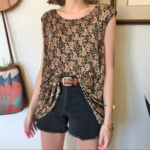 Vintage Tribal Printed Tank